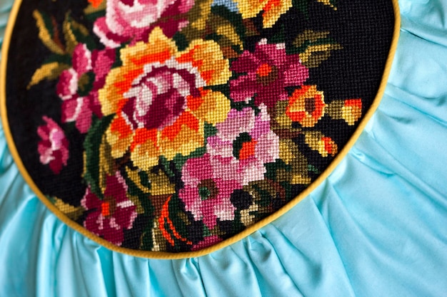 Traditional embroidery pattern
